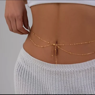 Beaded Waist Chain